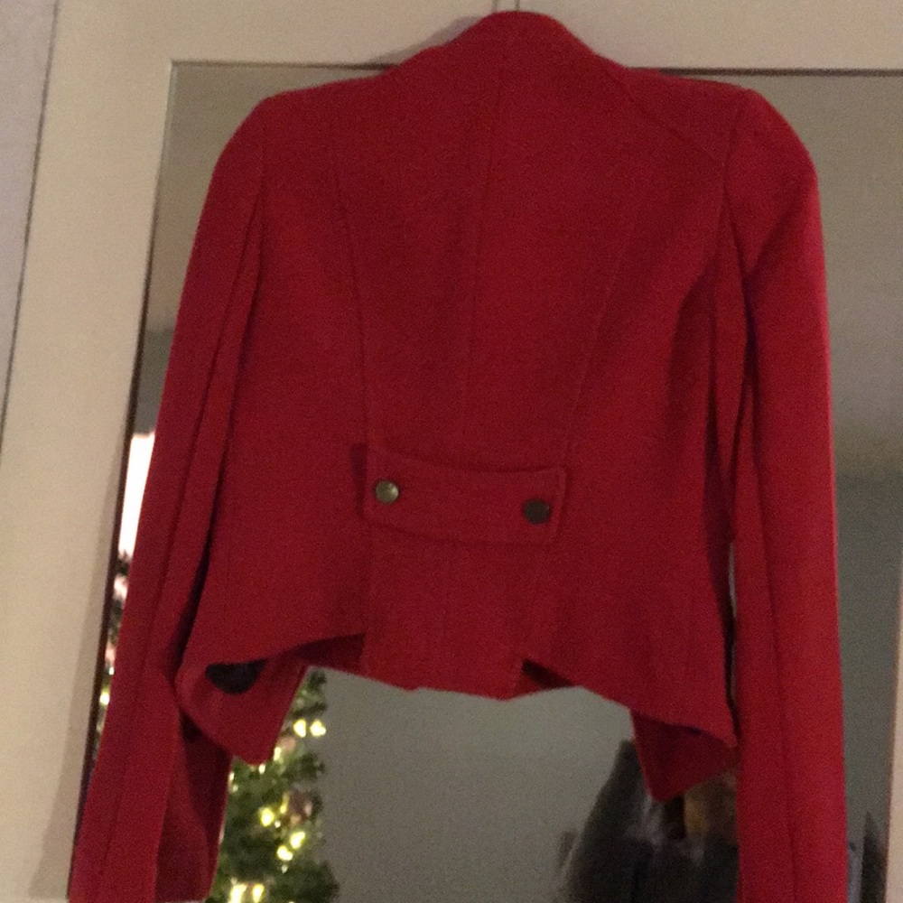 BCBG Red Jacket - Picture 2 of 4